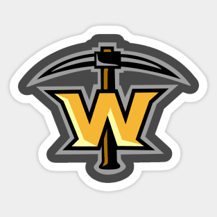 Defunct Texas Wildcatters Hockey Sticker